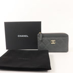 Chanel CC Logo · Zipper Wallet · Calfskin