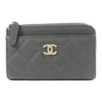 Chanel CC Logo · Zipper Wallet · Calfskin