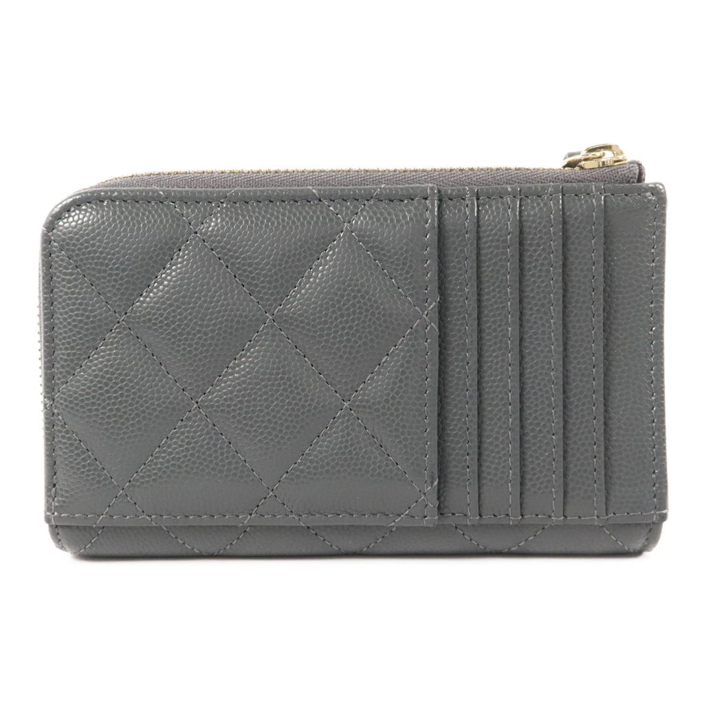 Chanel CC Logo · Zipper Wallet · Calfskin