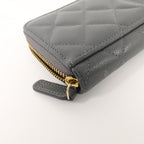 Chanel CC Logo · Zipper Wallet · Calfskin