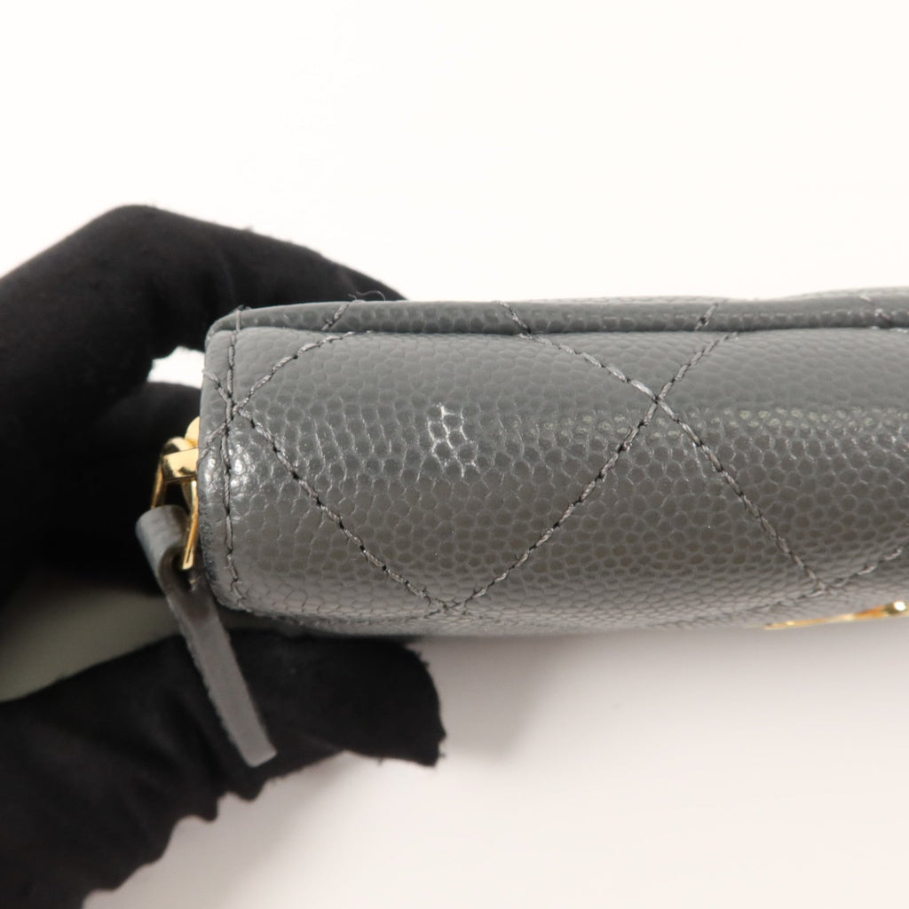 Chanel CC Logo · Zipper Wallet · Calfskin