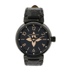 Louis Vuitton Tambour All Black · Steel