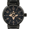 Louis Vuitton Tambour All Black · Steel