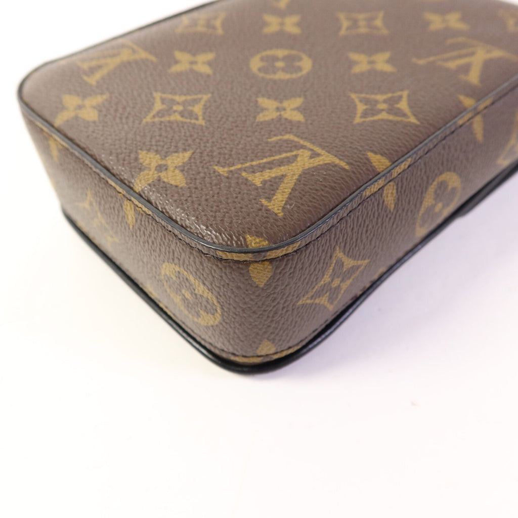 Louis Vuitton S-Lock · Monogram Macassar