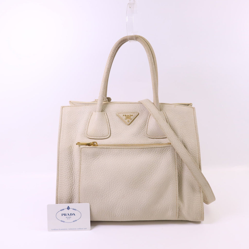 Prada · Calfskin · 2-Way Shoulder Bag