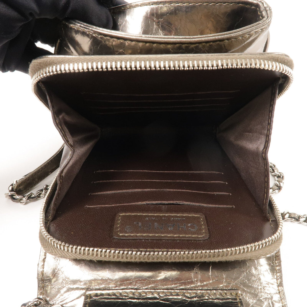 Chanel CC · Calfskin · Chain Shoulder Bag