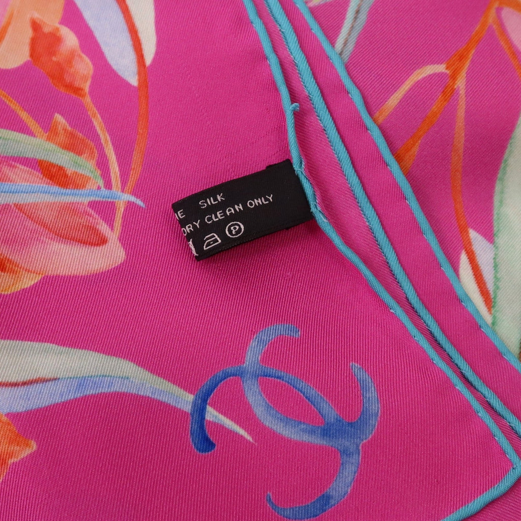 Chanel · Silk Scarf · 70cm