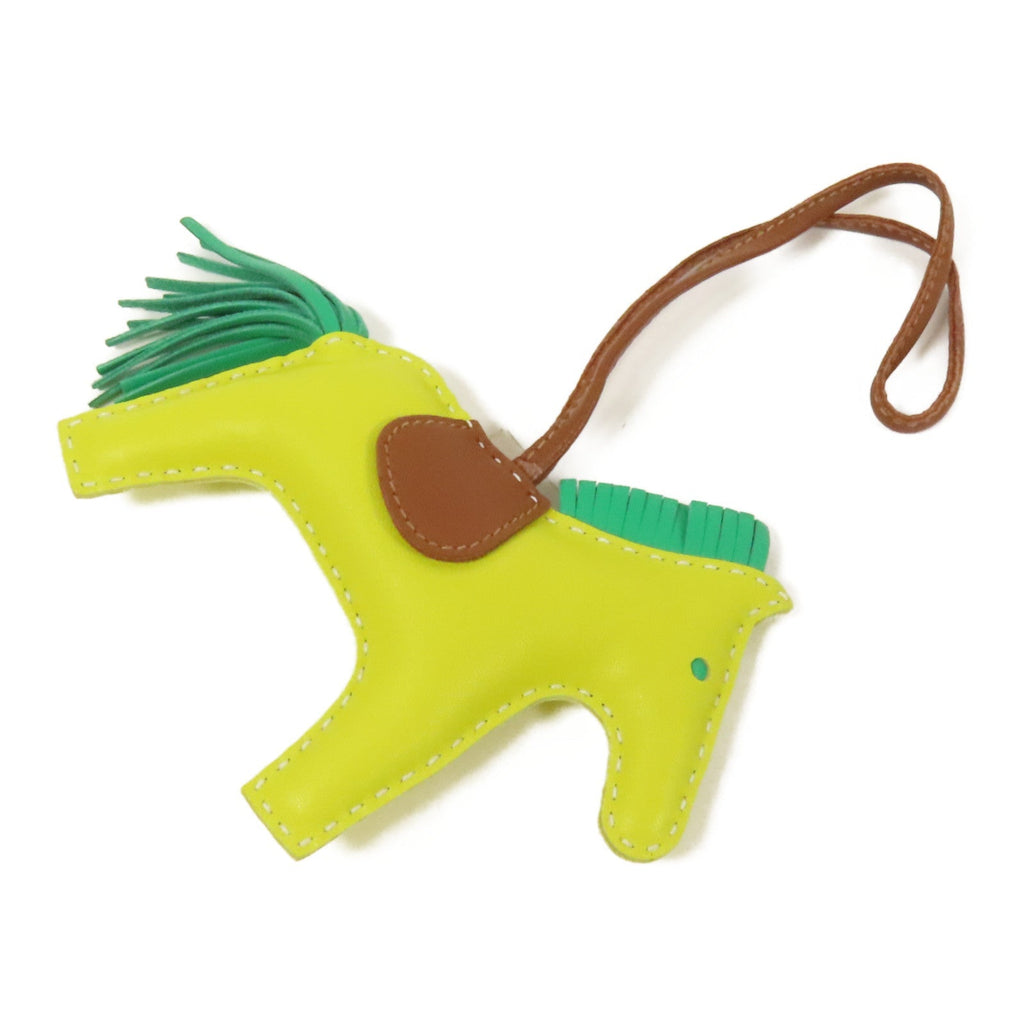 Hermès Rodeo MM · Milo Leather Charm