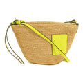 Loewe Slit Pochette · Raffia
