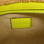 Loewe Slit Pochette · Raffia