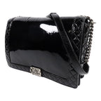 Chanel Reverso Boy XL · Patent Leather