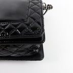 Chanel Reverso Boy XL · Patent Leather