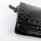 Chanel Reverso Boy XL · Patent Leather