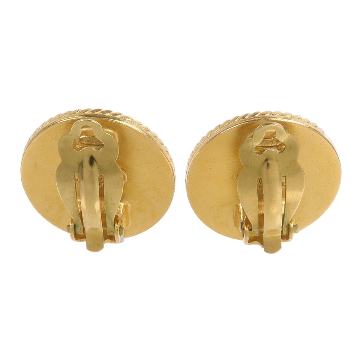 CHANEL CC Vintage · Clip-On Earrings