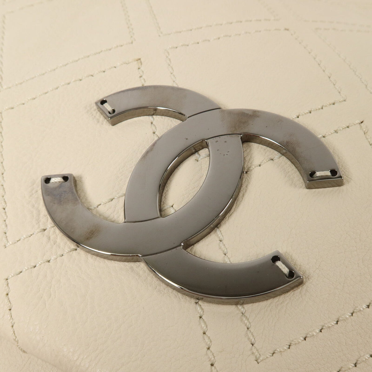 CHANEL Diamond Stitch · Calfskin