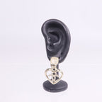 CHANEL CC Heart Earrings · Metal