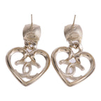CHANEL CC Heart Earrings · Metal
