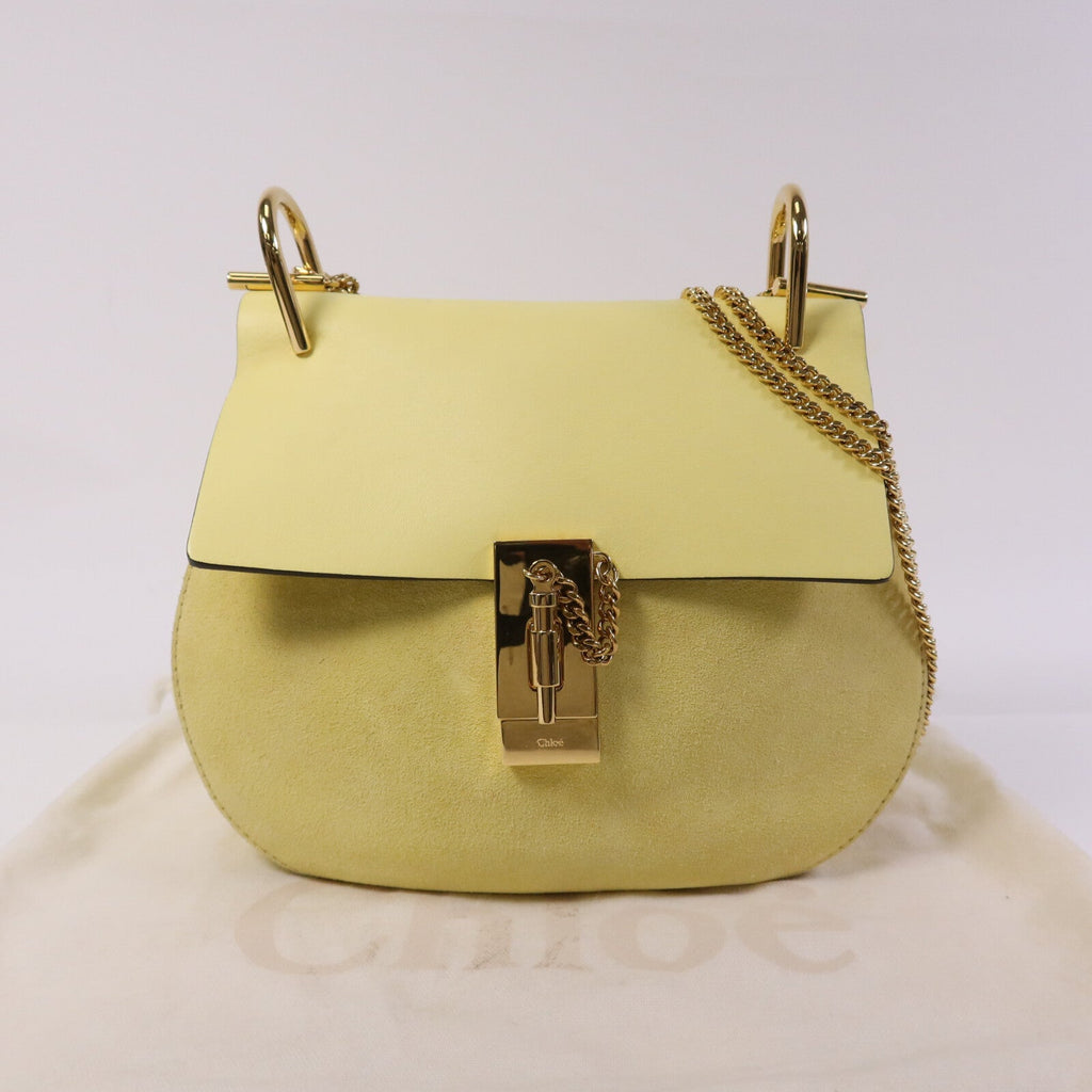 Chloé Drew · Suede · Chain Shoulder Bag