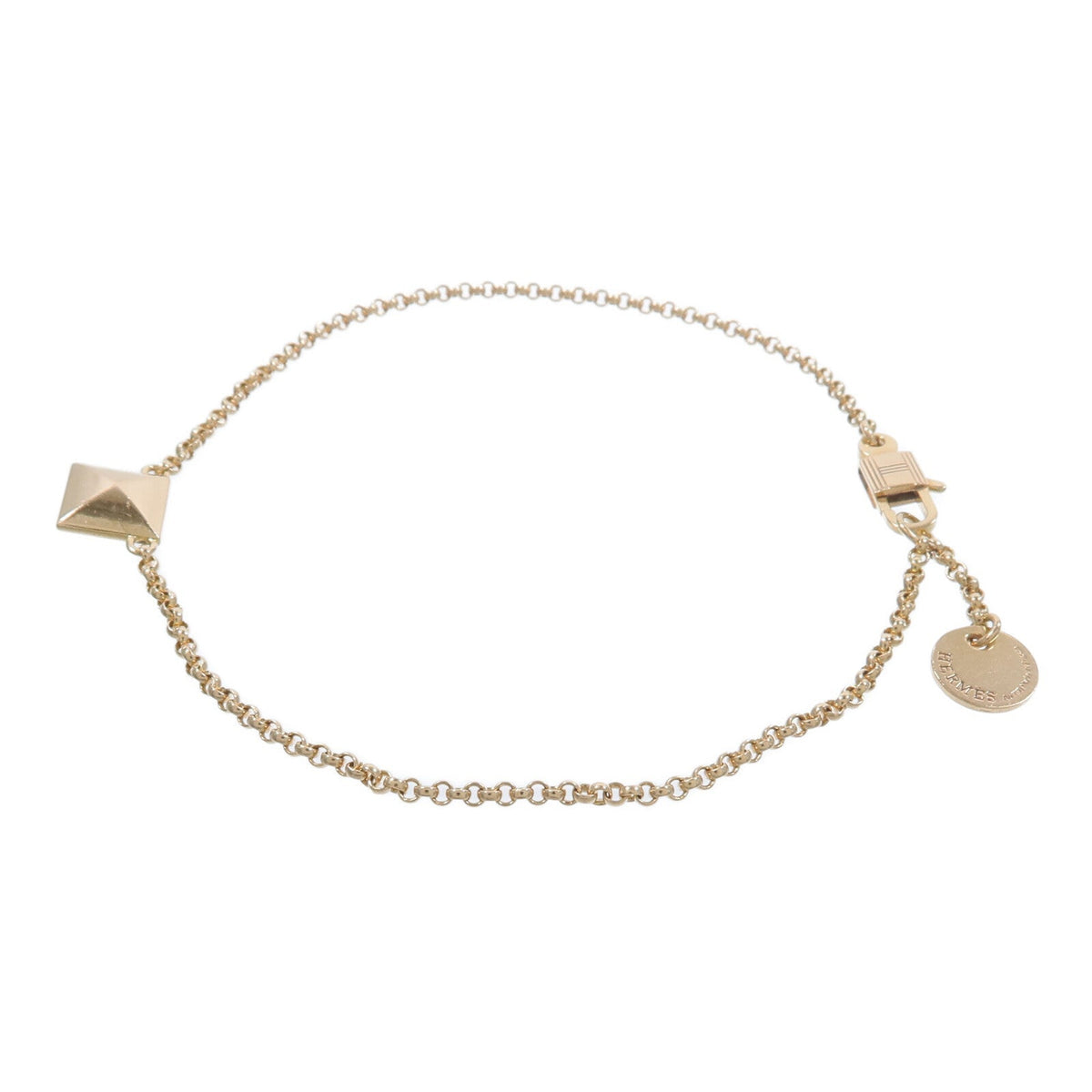 Hermès Clou d'H Bracelet · 18K Yellow Gold