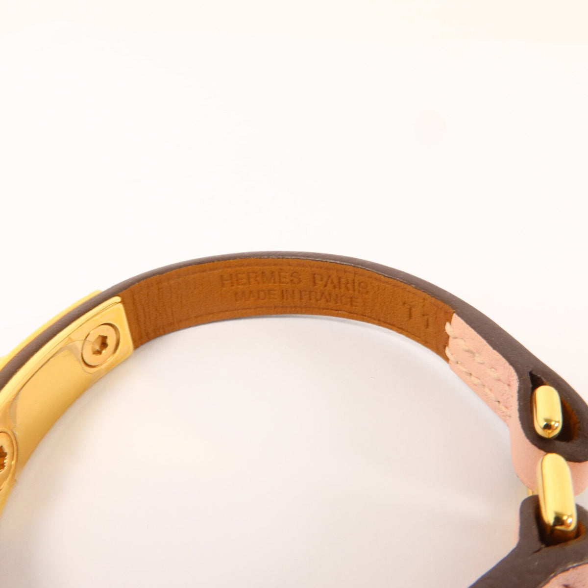 Hermès Rivale Mini Bangle · Swift Leather