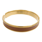 Hermès Olympe · Madame Leather Bangle