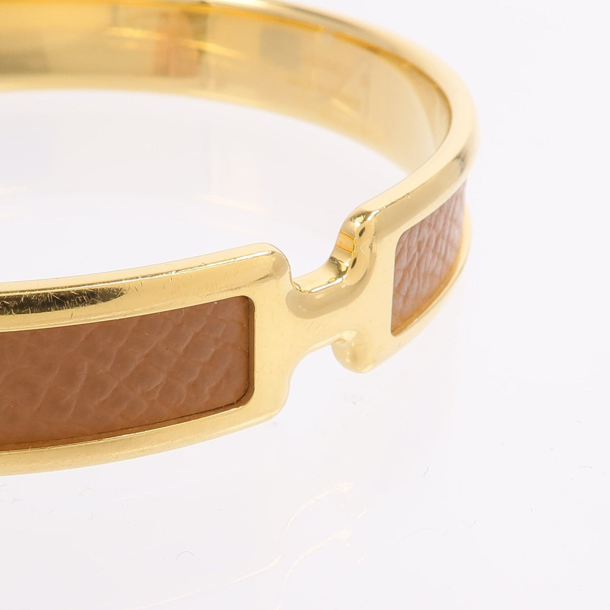 Hermès Olympe · Madame Leather Bangle