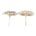 CHANEL CC Pierced Earrings · Metal