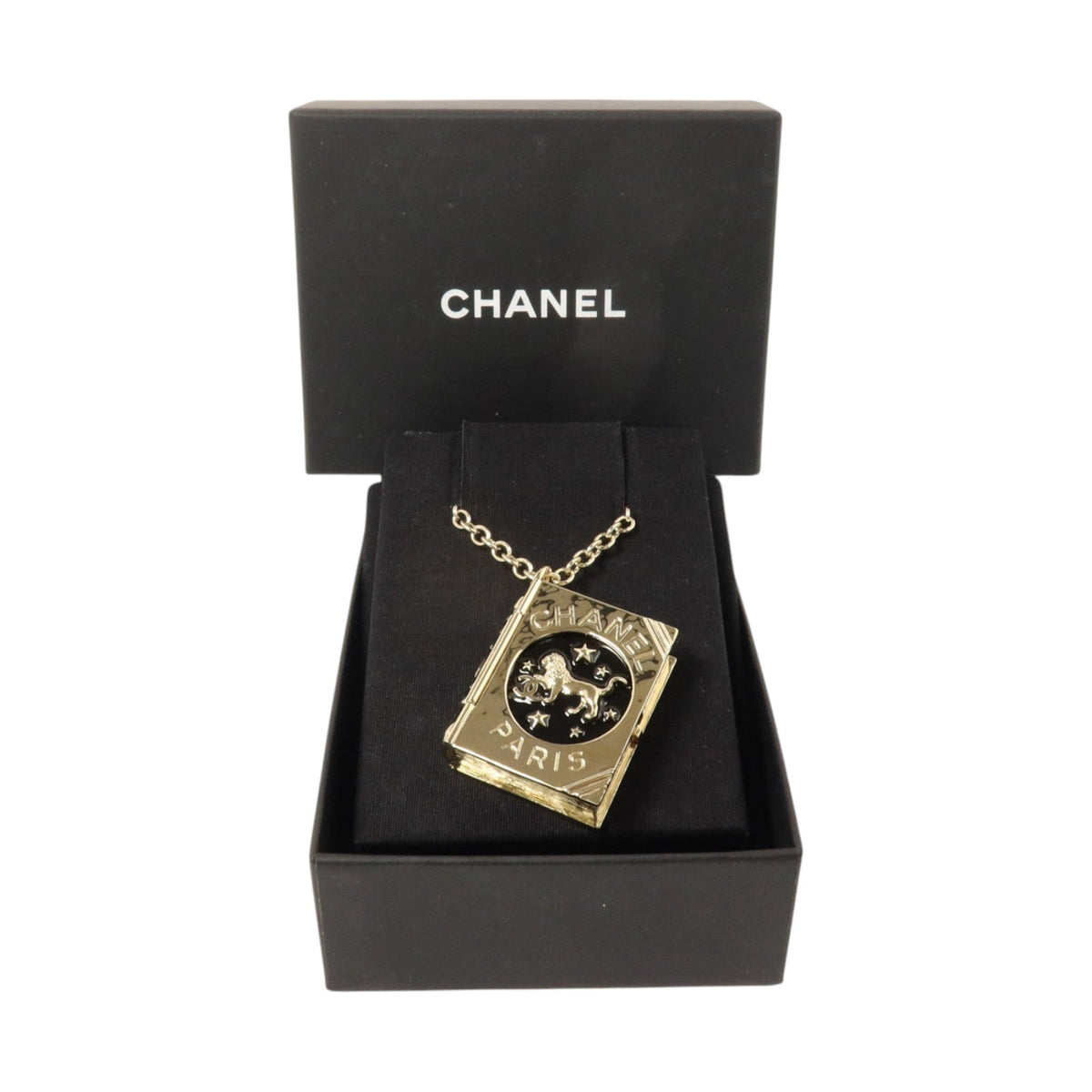 Chanel Lion Locket · Book Pendant