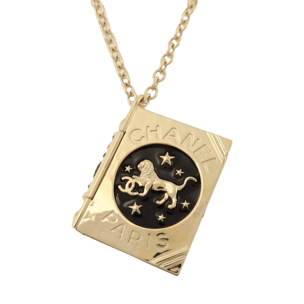 Chanel Lion Locket · Book Pendant