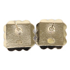 CHANEL CC Pierced Earrings · Metal