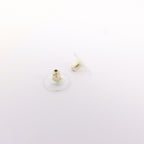 CHANEL CC Pierced Earrings · Metal