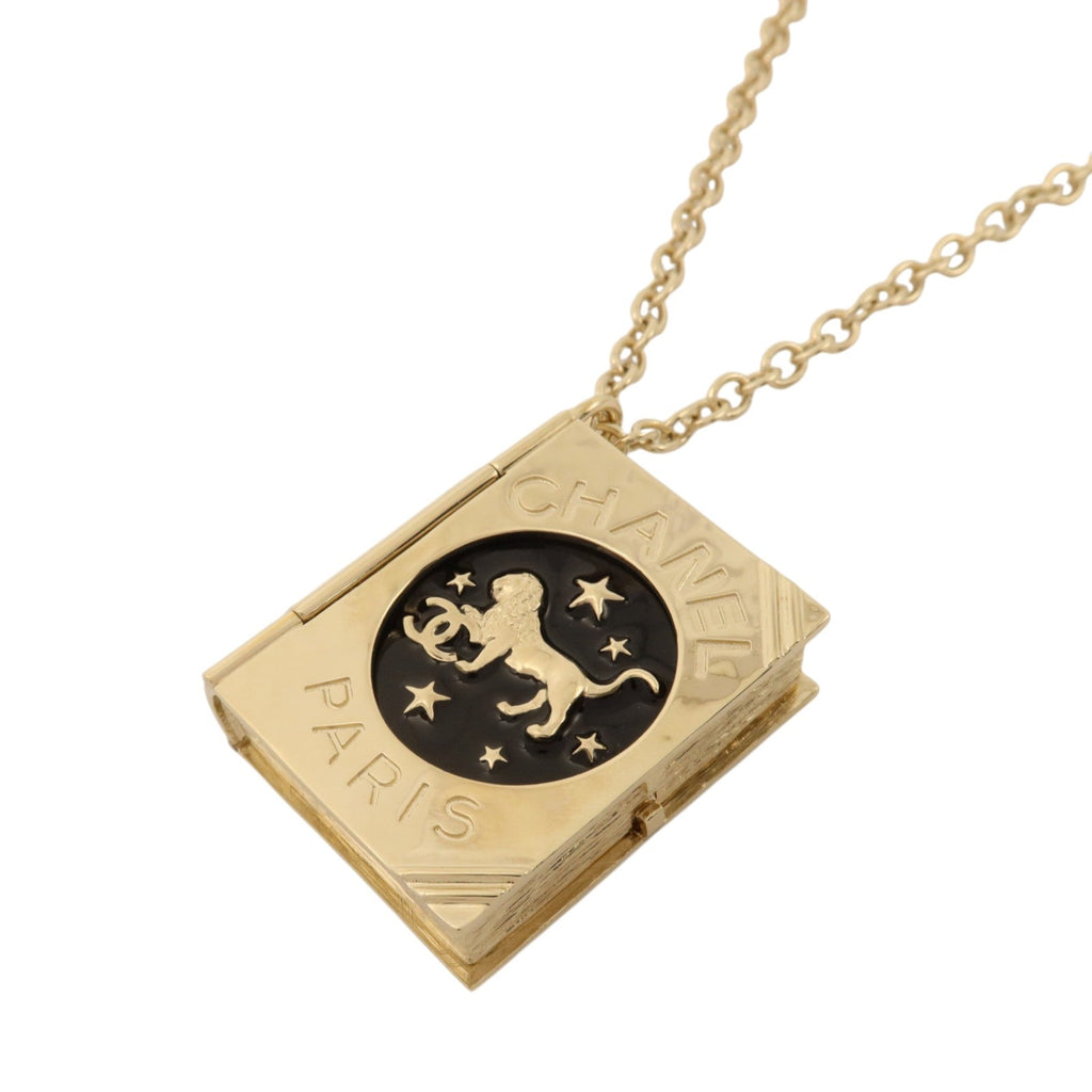 Chanel Lion Locket · Book Pendant