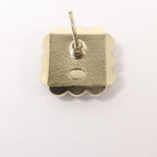 CHANEL CC Pierced Earrings · Metal