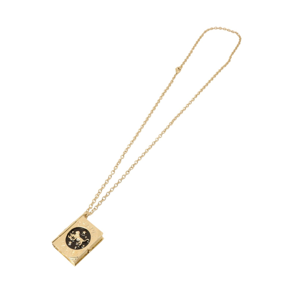 Chanel Lion Locket · Book Pendant