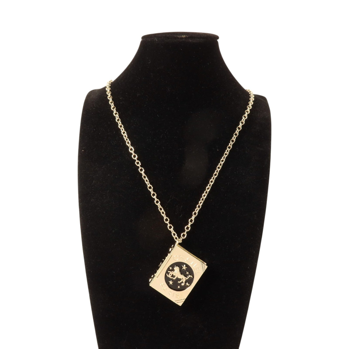 Chanel Lion Locket · Book Pendant