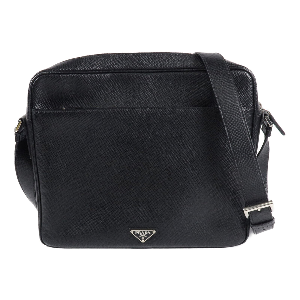 Prada · Saffiano Leather Messenger