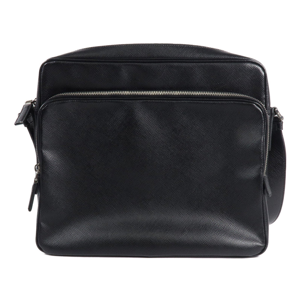 Prada · Saffiano Leather Messenger