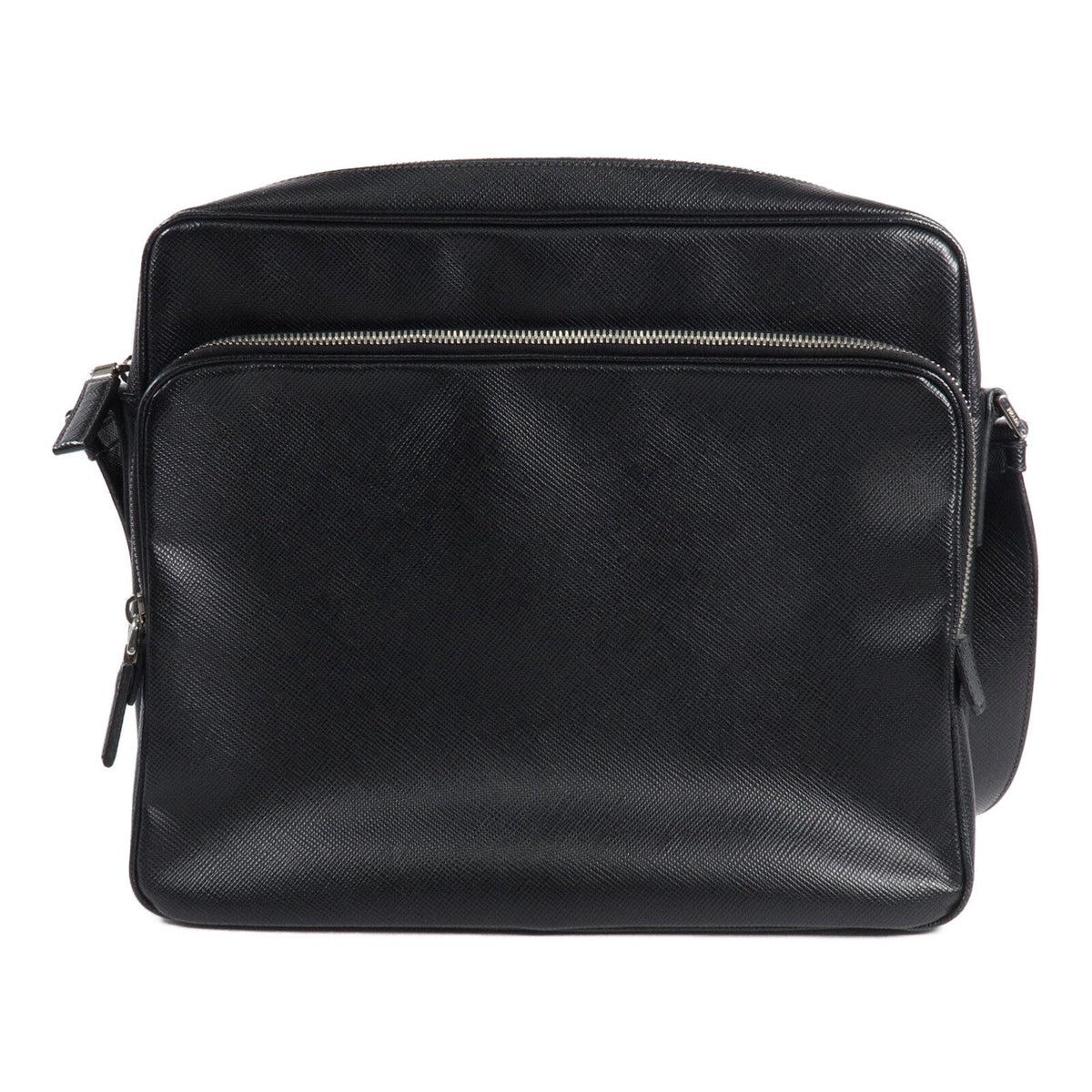 Prada · Saffiano Leather Messenger