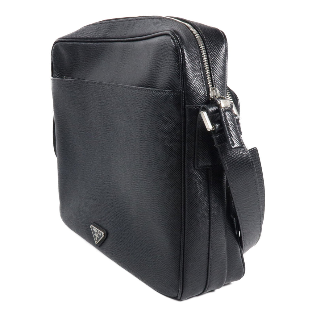 Prada · Saffiano Leather Messenger