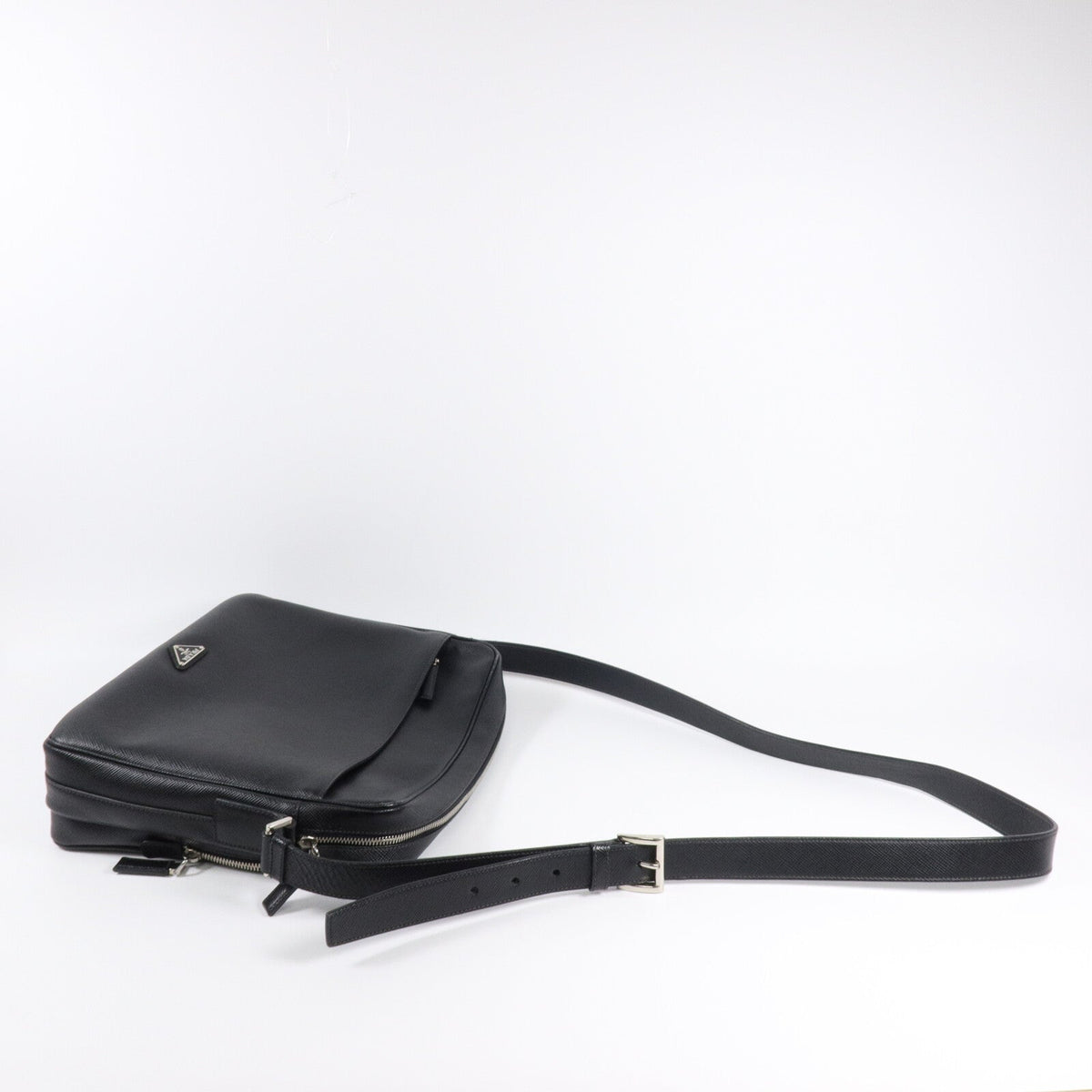 Prada · Saffiano Leather Messenger