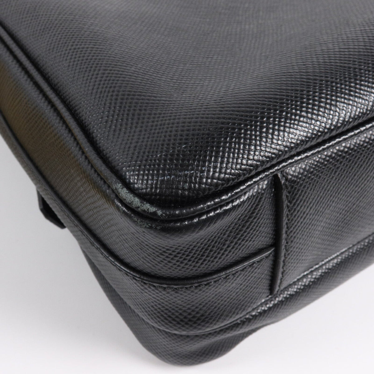 Prada · Saffiano Leather Messenger