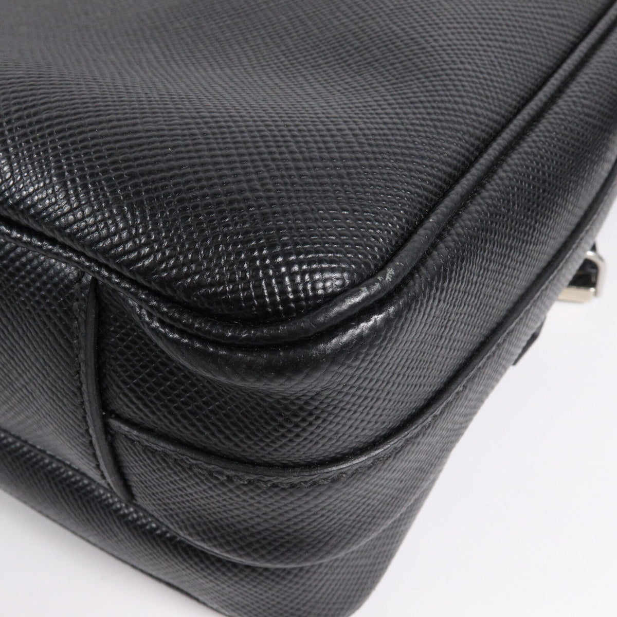 Prada · Saffiano Leather Messenger