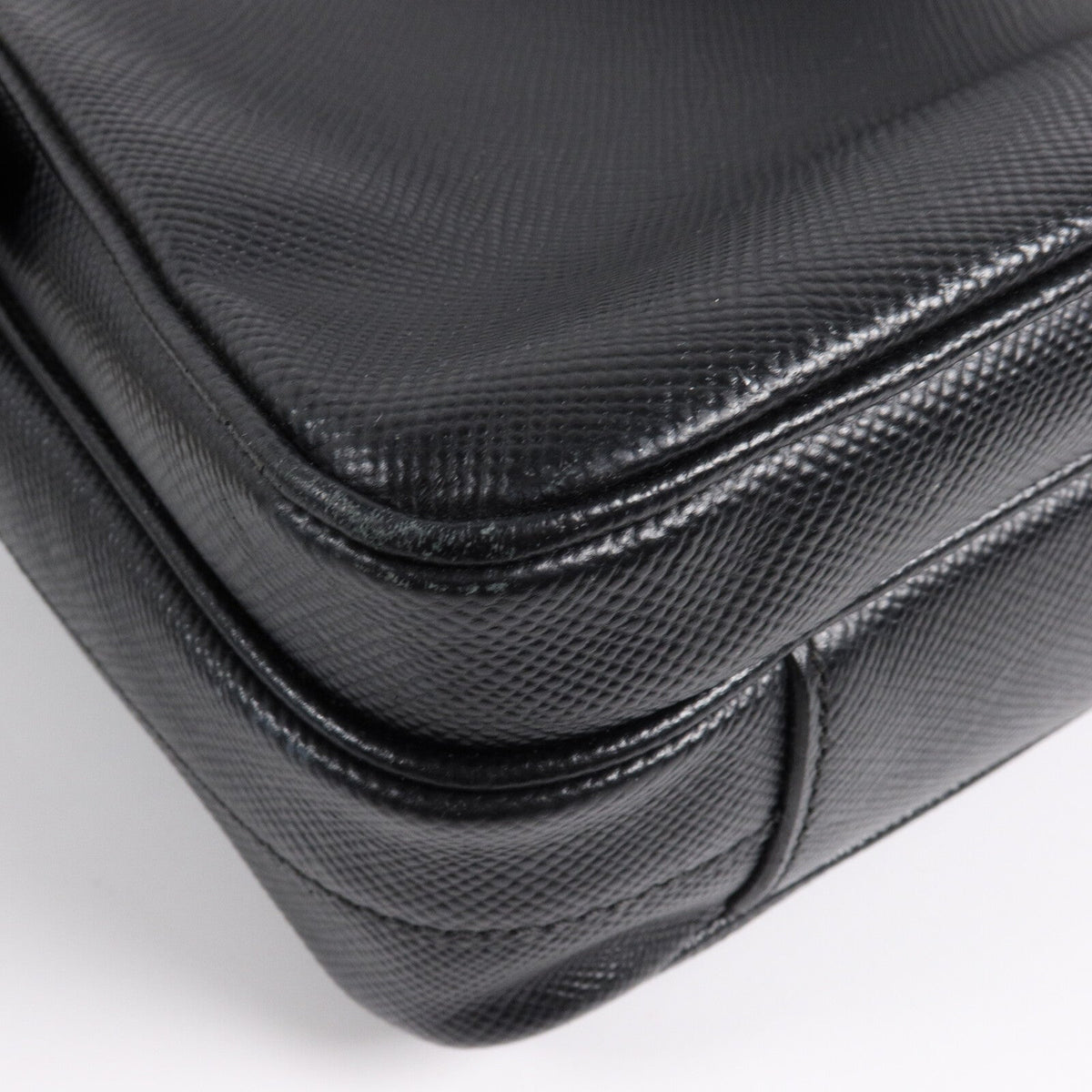 Prada · Saffiano Leather Messenger