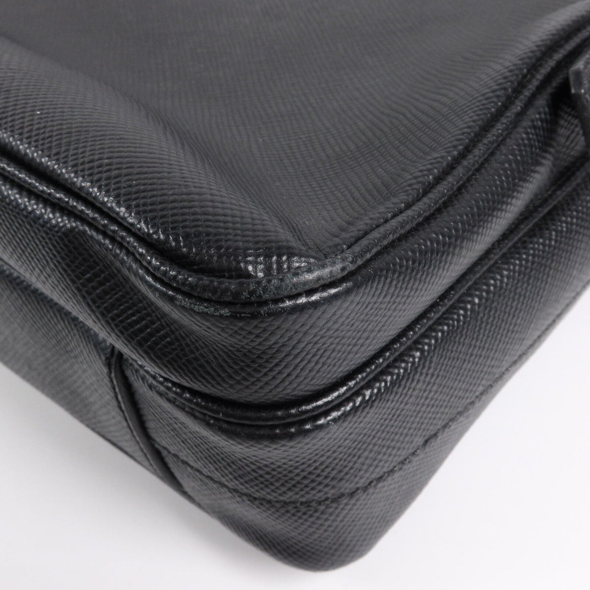 Prada · Saffiano Leather Messenger