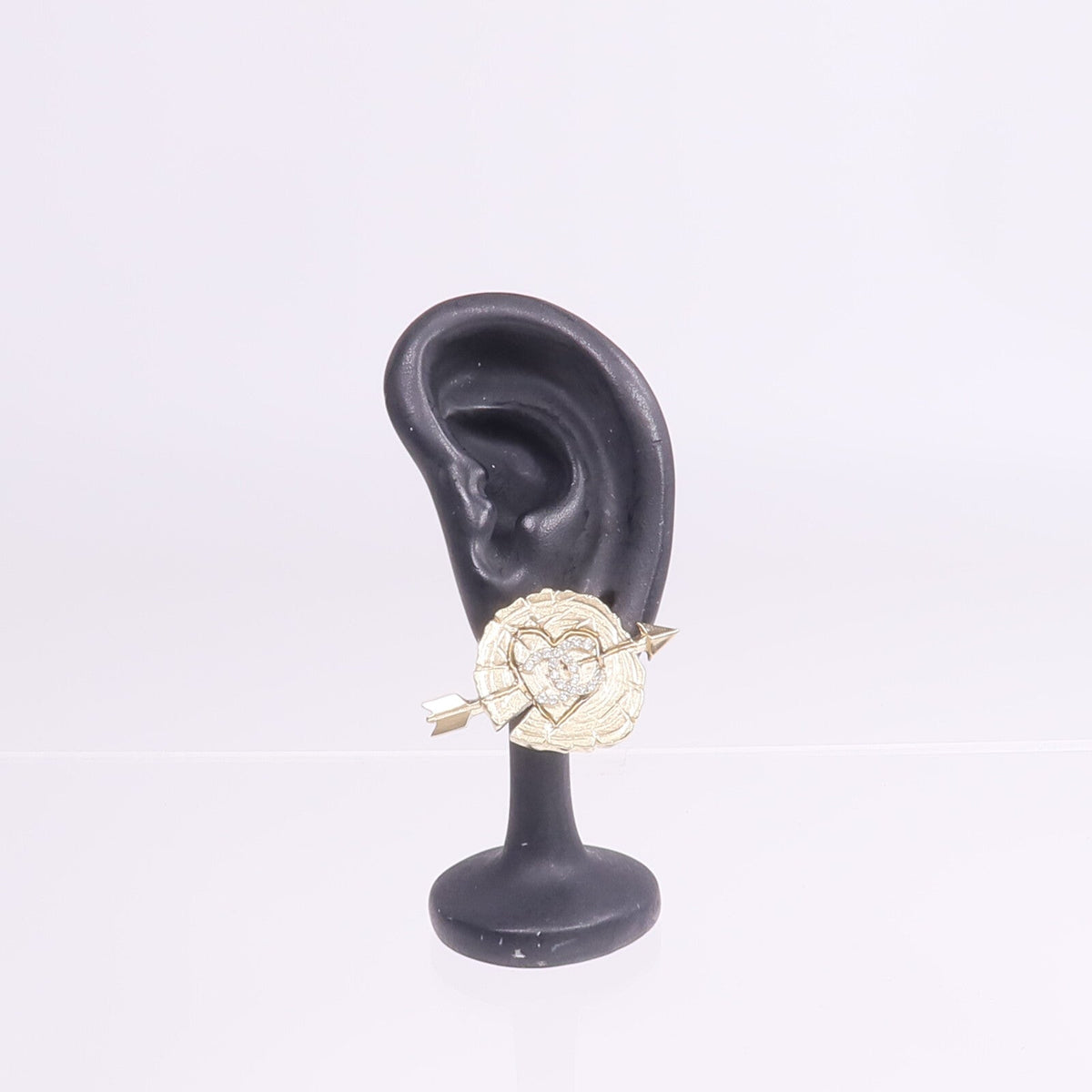 Chanel CC Earrings · Gold-Tone Metal