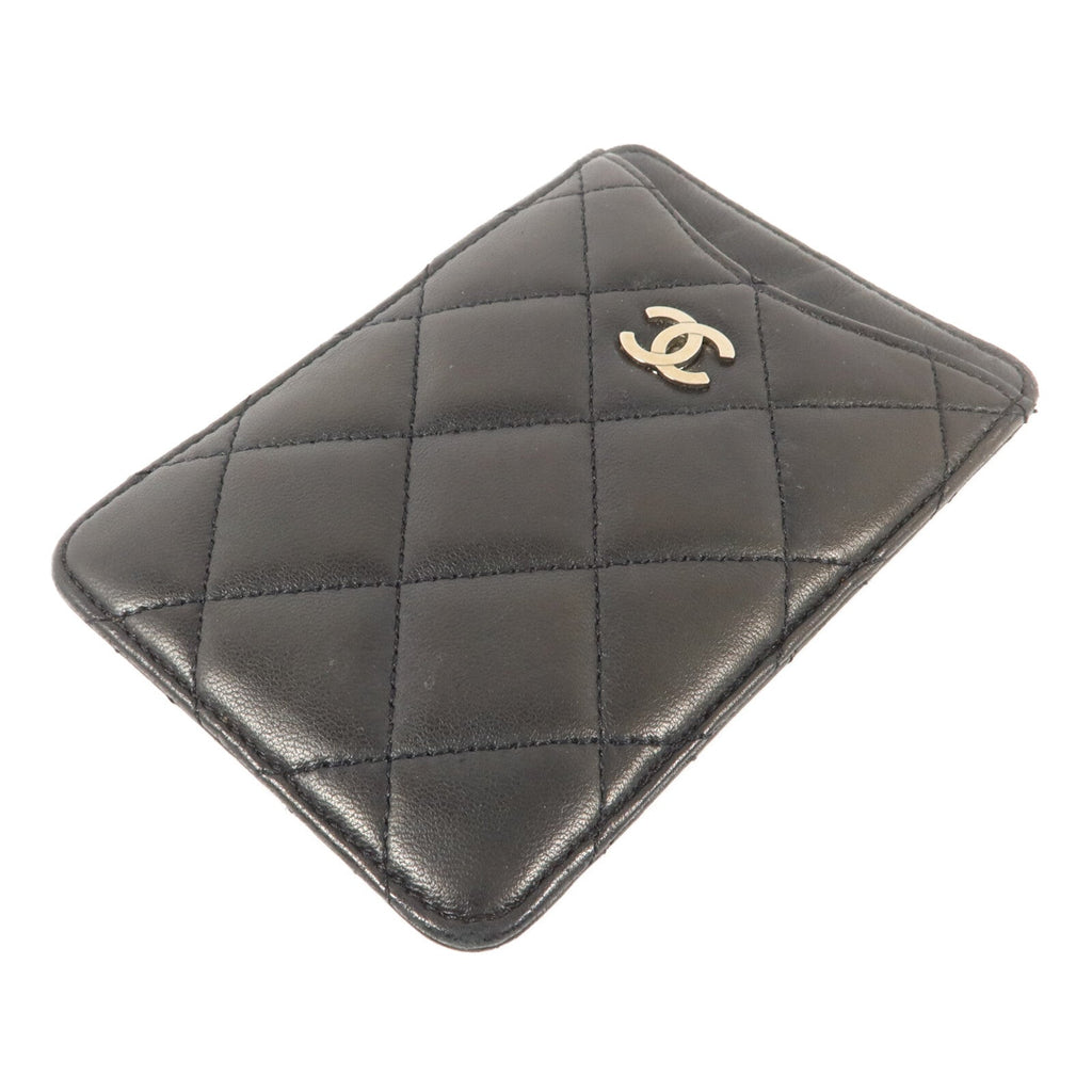 Chanel CC · Lambskin Card Holder