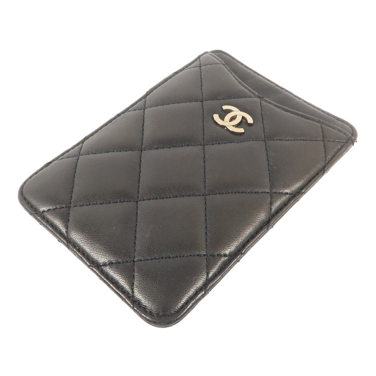 Chanel CC · Lambskin Card Holder