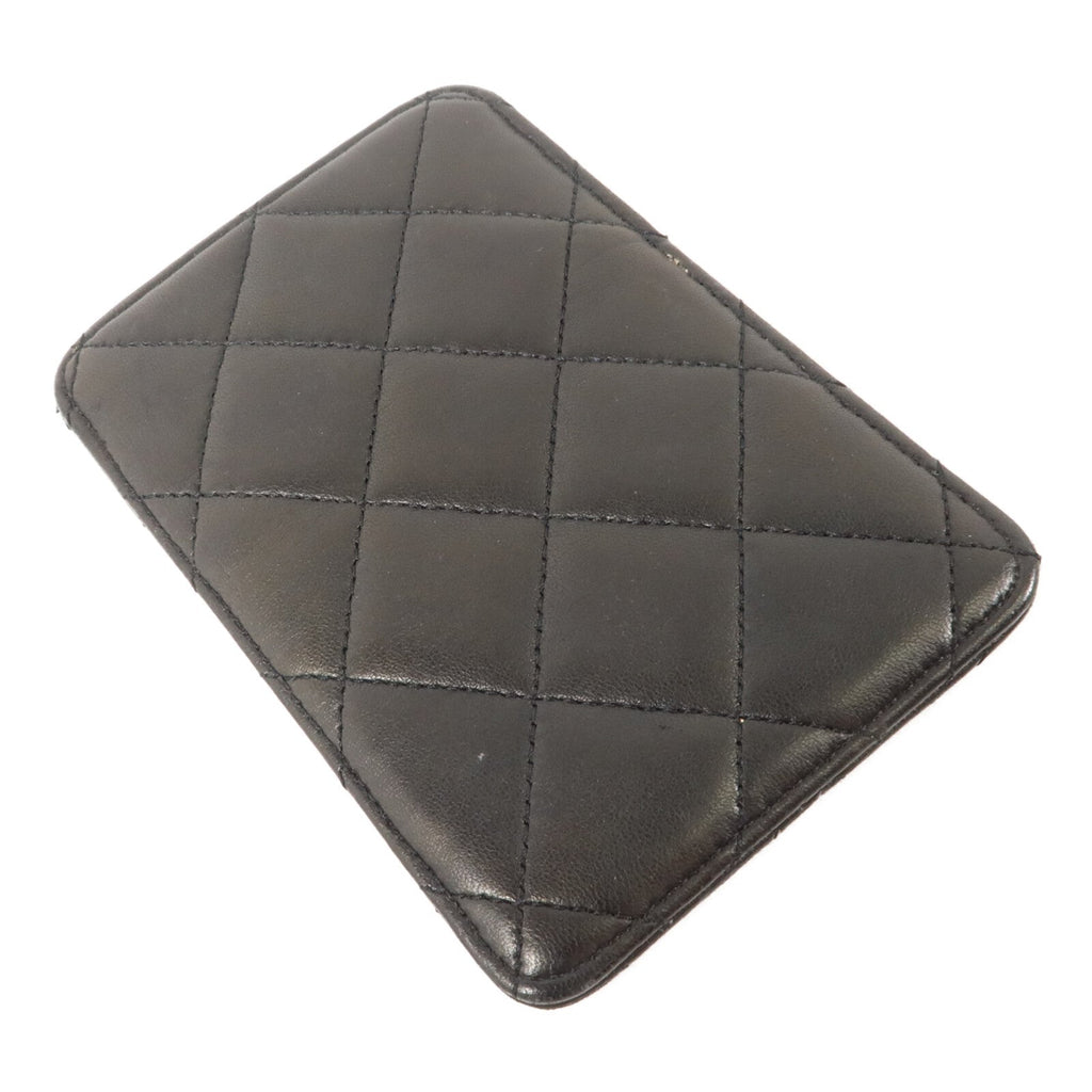 Chanel CC · Lambskin Card Holder