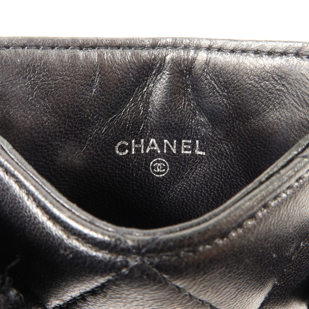 Chanel CC · Lambskin Card Holder