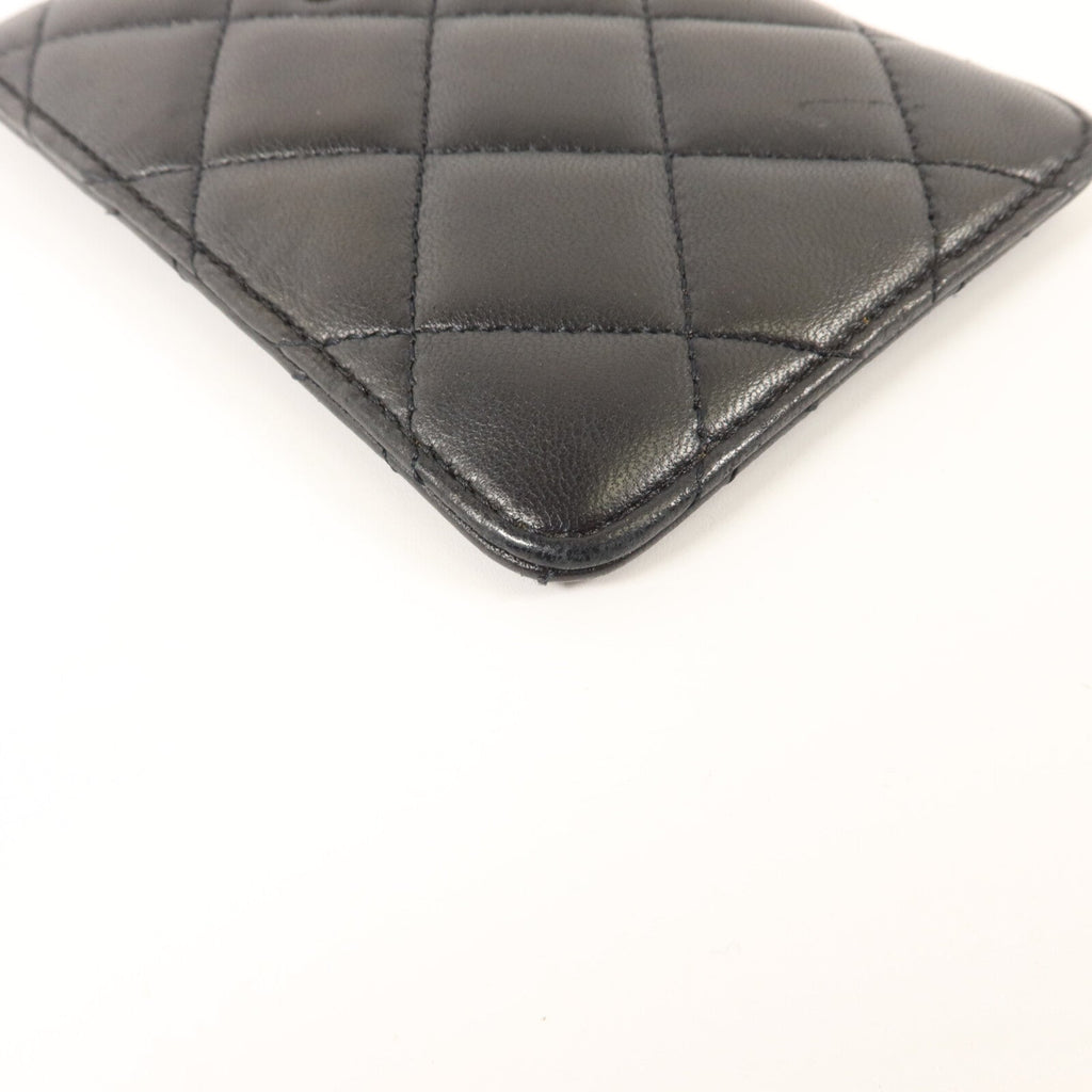 Chanel CC · Lambskin Card Holder